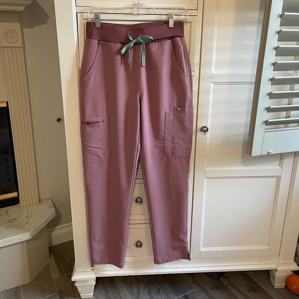FIGS Mineral Mauve -Limited- High Waisted YOLA - SM/REG